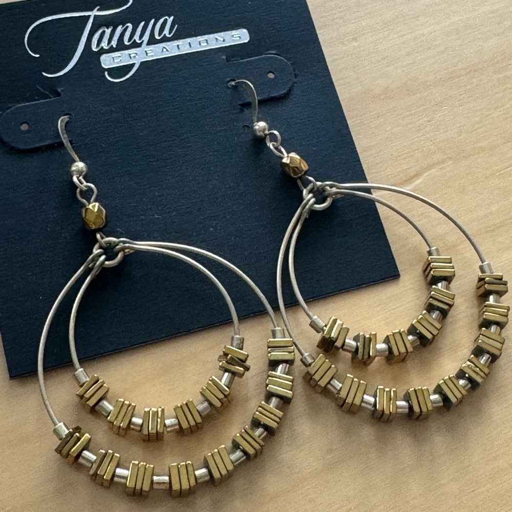High-End Department Store Designer One of Kind Statement Earrings